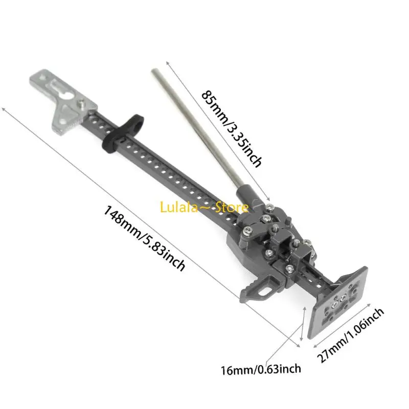 Y4QA Simulated Car Metal Lift Jacks Repair Stand Remote Control Car Display Model Car Lift Jacks Vehicle Upgrades thumbnail 6