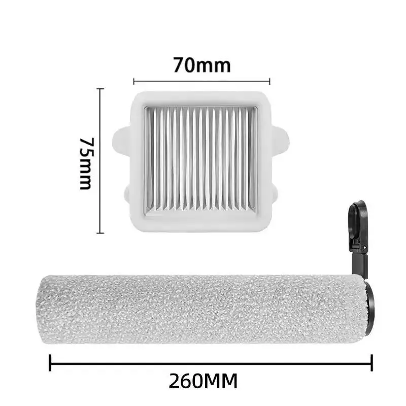 Roborock F25 RT / F25 LT / F25 ALT / F25 ACE Vacuum Cleaner Roller Brush and Filter Accessories Replacement Spare Parts thumbnail 4
