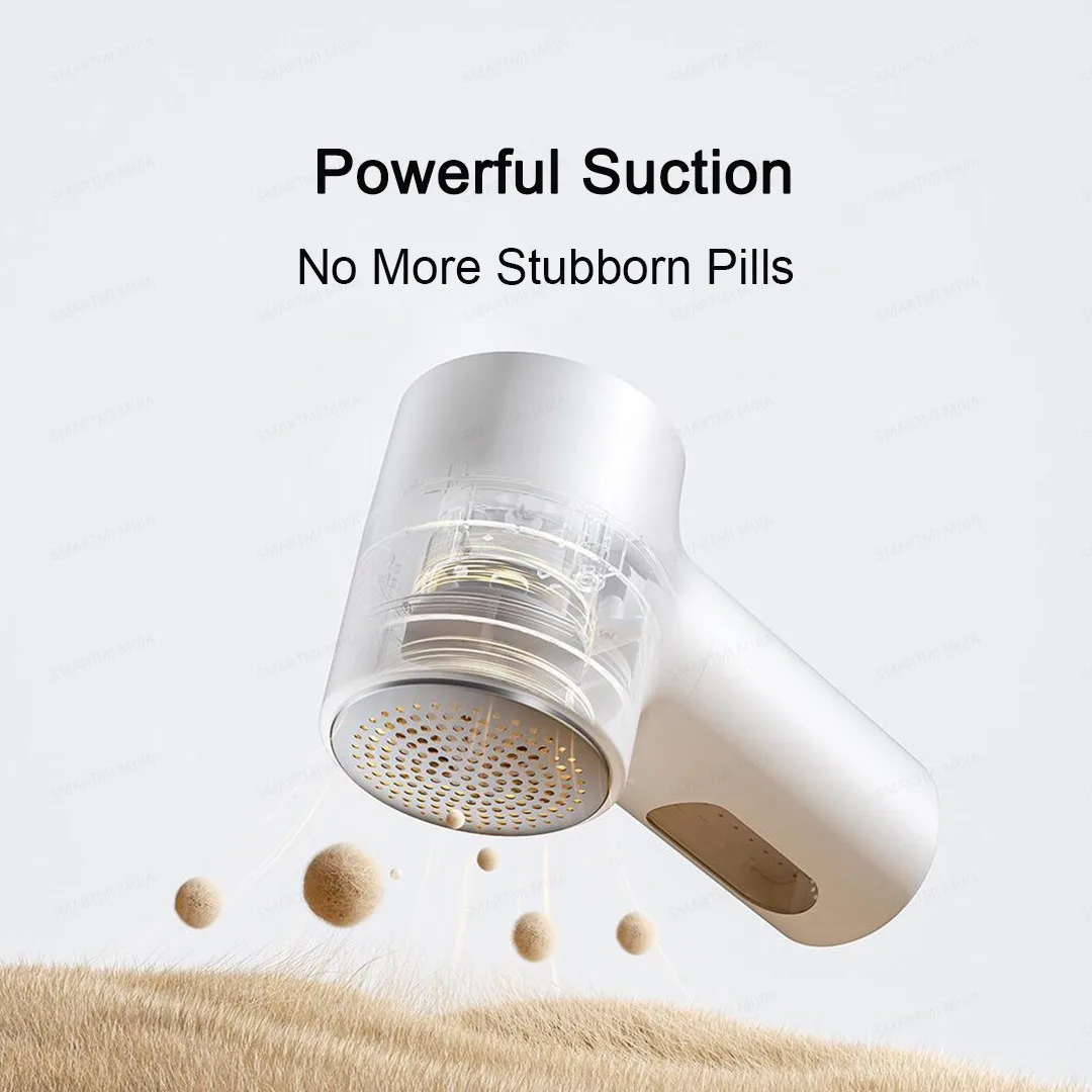 MIJIA Lint Remover 2,Fabric Shaver Clothes,180min Battery,6-Blade Strong Suction,USB Rechargeable,Fluff Pellet Removers thumbnail 6