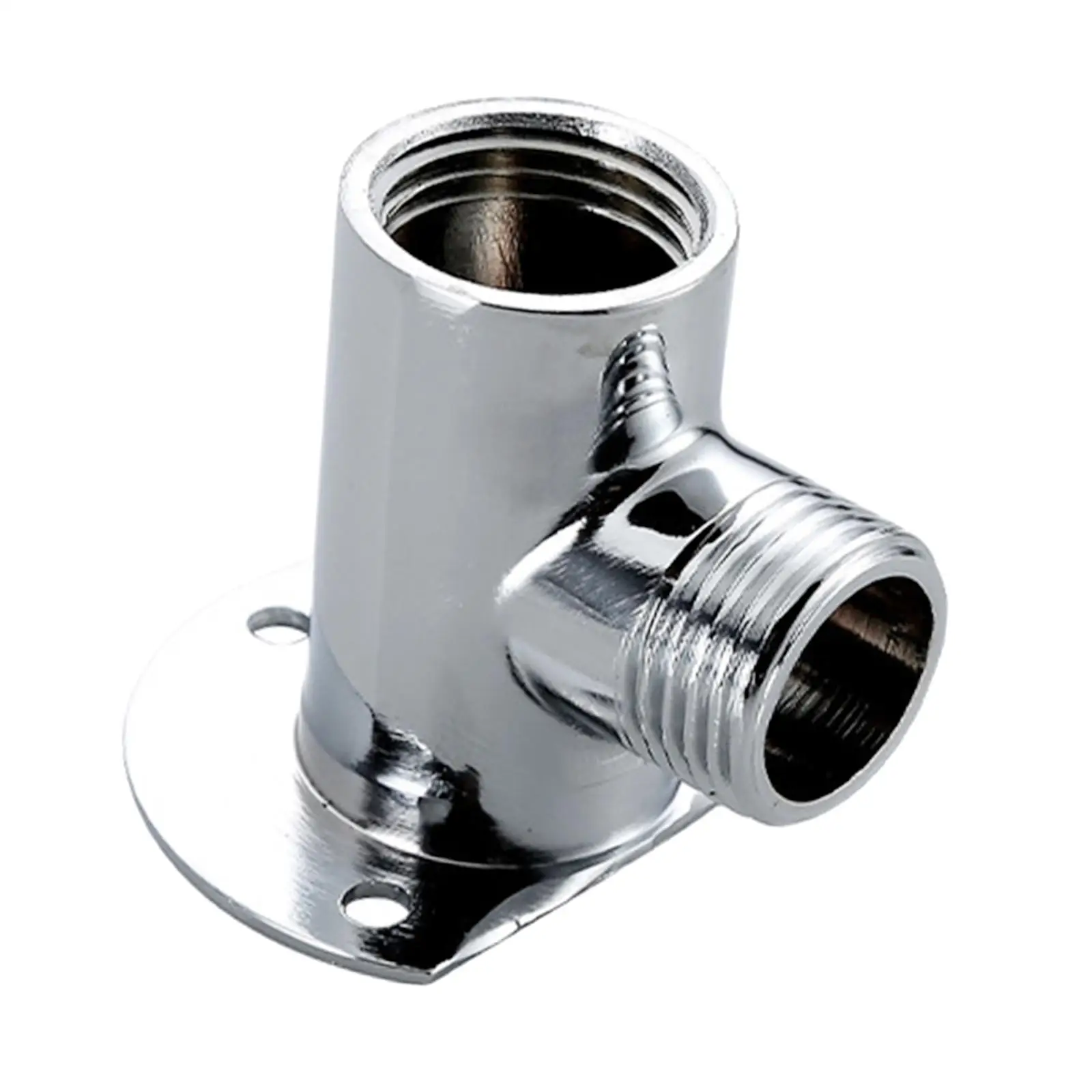 Shower Nozzle Base Direct Installation Wall Mounted Stainless Steel Shower Joint thumbnail 3