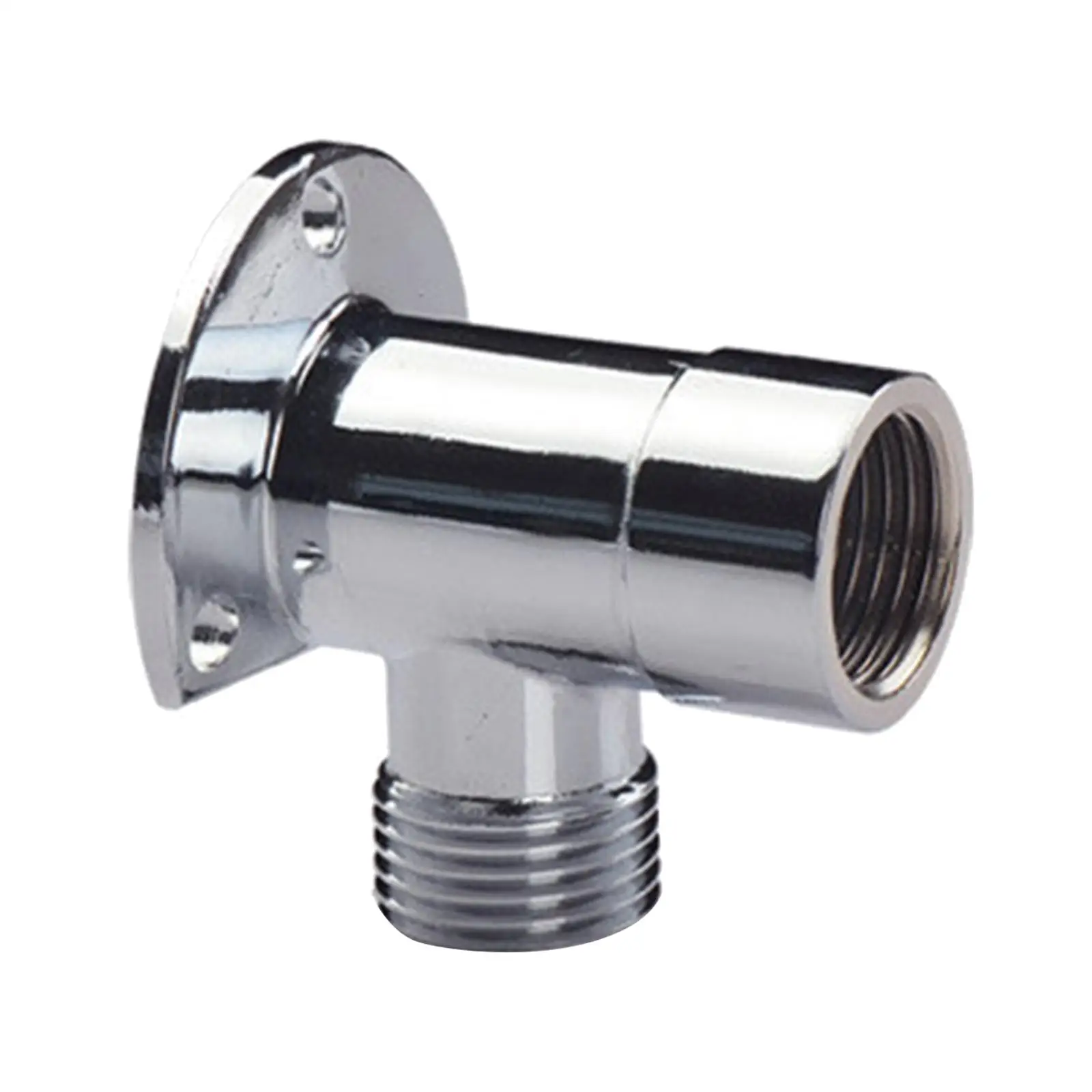 Shower Nozzle Base Direct Installation Wall Mounted Stainless Steel Shower Joint thumbnail 2