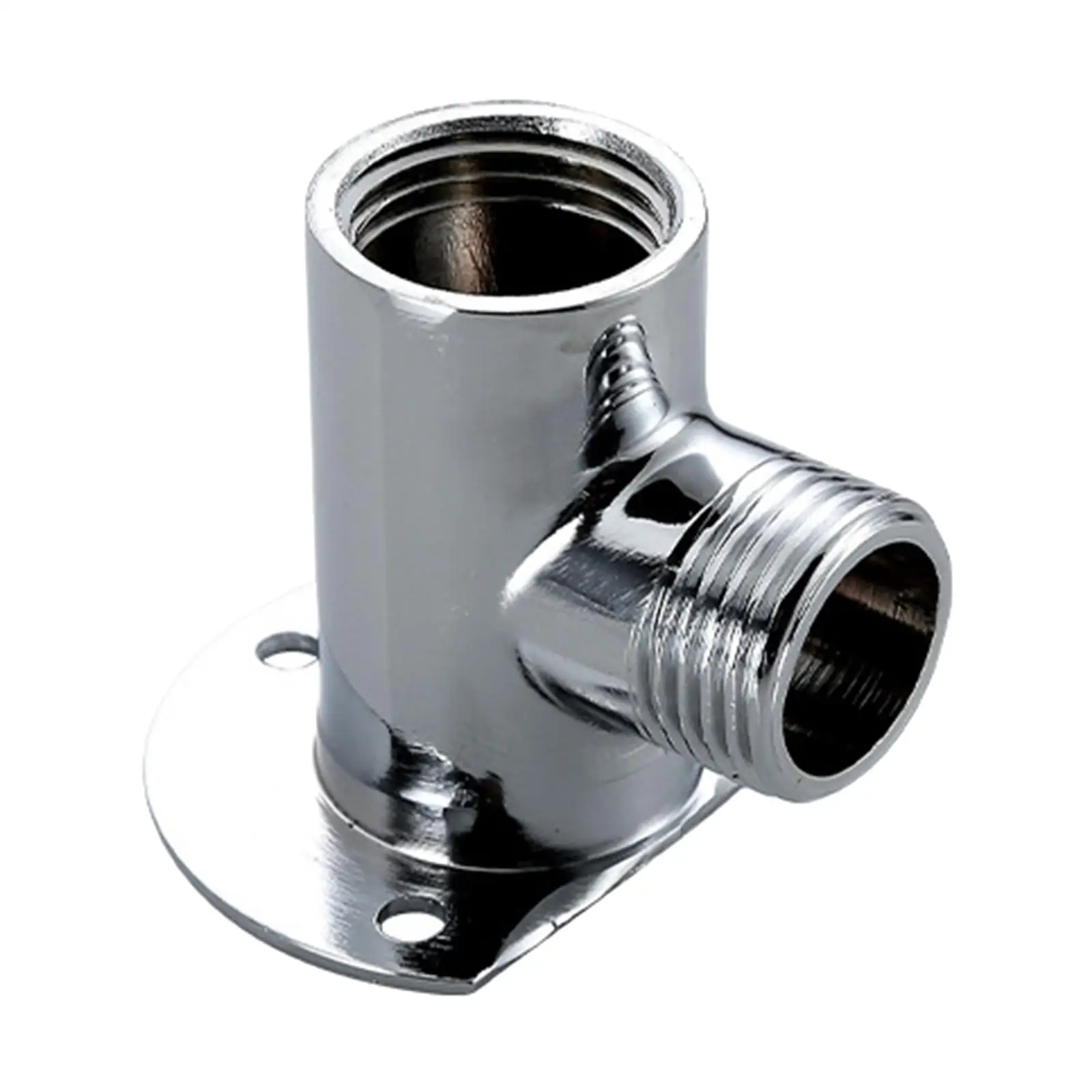 Shower Nozzle Base Direct Installation Wall Mounted Stainless Steel Shower Joint thumbnail 4