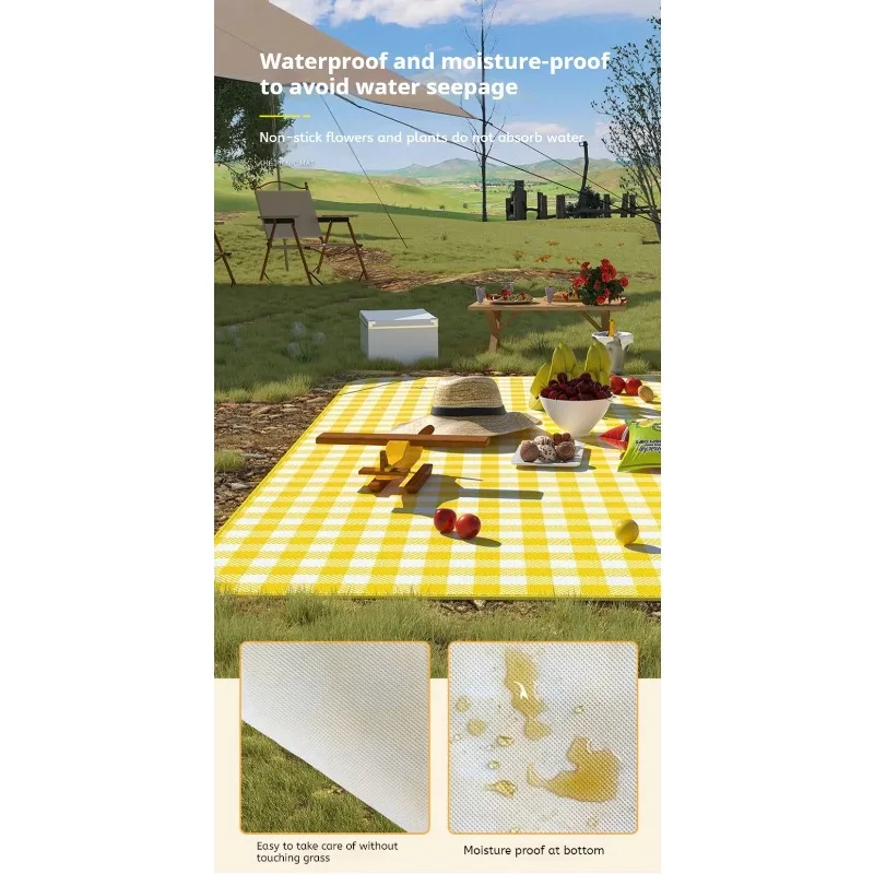 Waterproof Beach Mat Folding Mattress Portable Lightweight Picnic Mat Large Outdoor Camping Mat thumbnail 6