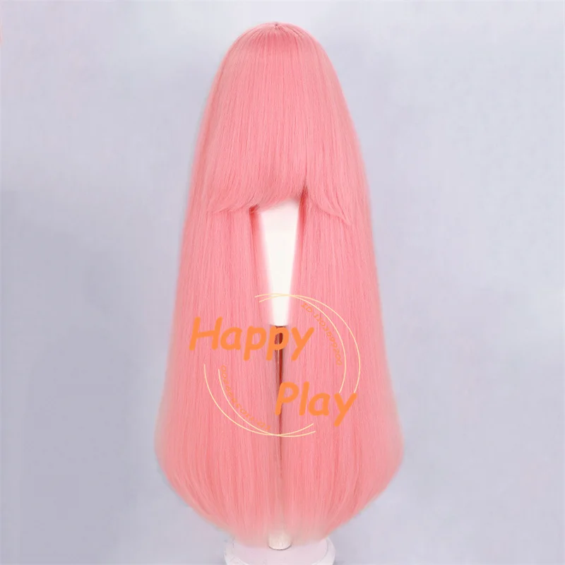 Pre-Crimped Synthetic 500g+ 100cm Anime Cosplay Wig Pink Series Universal Thick Voluminous Basic Wig Women Heat Resistant Hair thumbnail 3