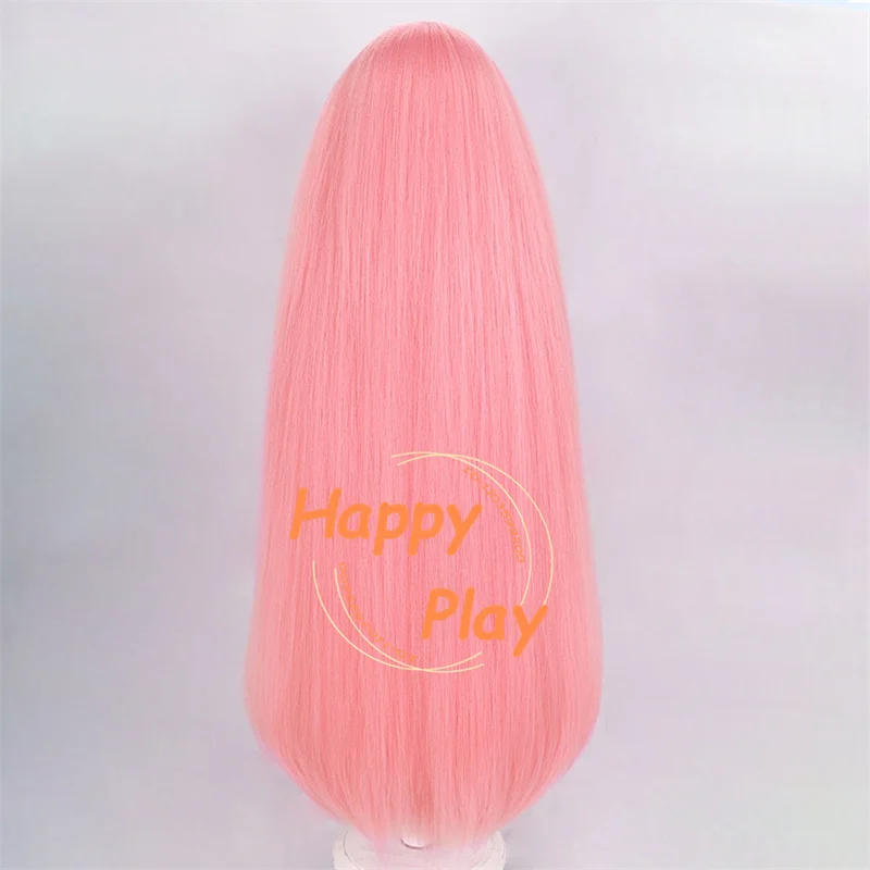 Pre-Crimped Synthetic 500g+ 100cm Anime Cosplay Wig Pink Series Universal Thick Voluminous Basic Wig Women Heat Resistant Hair thumbnail 4