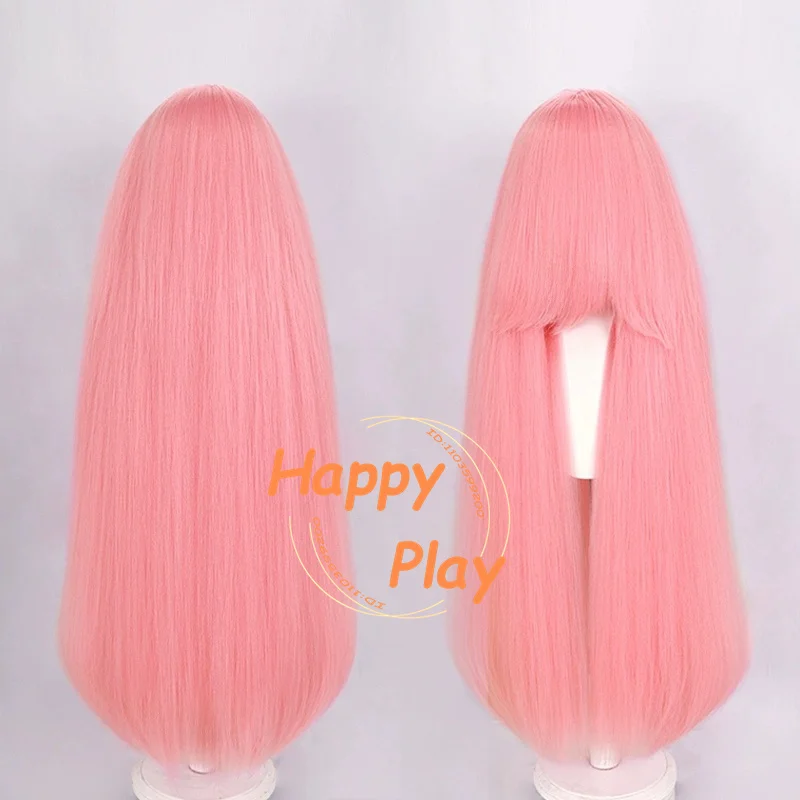 Pre-Crimped Synthetic 500g+ 100cm Anime Cosplay Wig Pink Series Universal Thick Voluminous Basic Wig Women Heat Resistant Hair thumbnail 2
