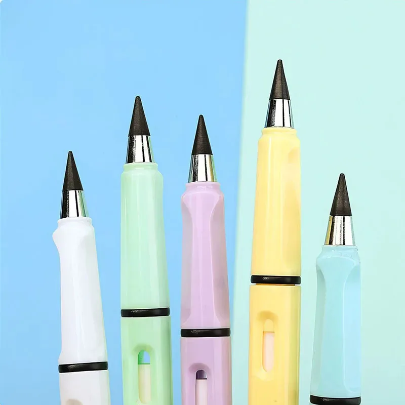 1/4/8pc New Technology Unlimited Writing Pencil No Ink Novelty Pen Art Sketch Painting Tools Kid Gift School Supplies Stationery thumbnail 3