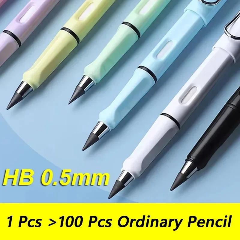 1/4/8pc New Technology Unlimited Writing Pencil No Ink Novelty Pen Art Sketch Painting Tools Kid Gift School Supplies Stationery thumbnail 2