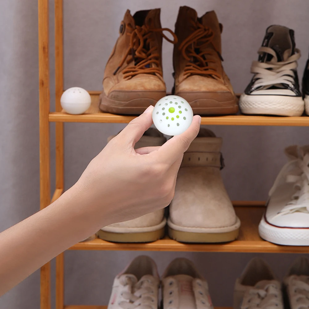 6-60PCS Shoes Deodorant Balls Jasmine Scent Fresheners Footwear Shoe Closet Toilet Deodorization Long-lasting Aromatic 2025 ﻿ ﻿ thumbnail 5