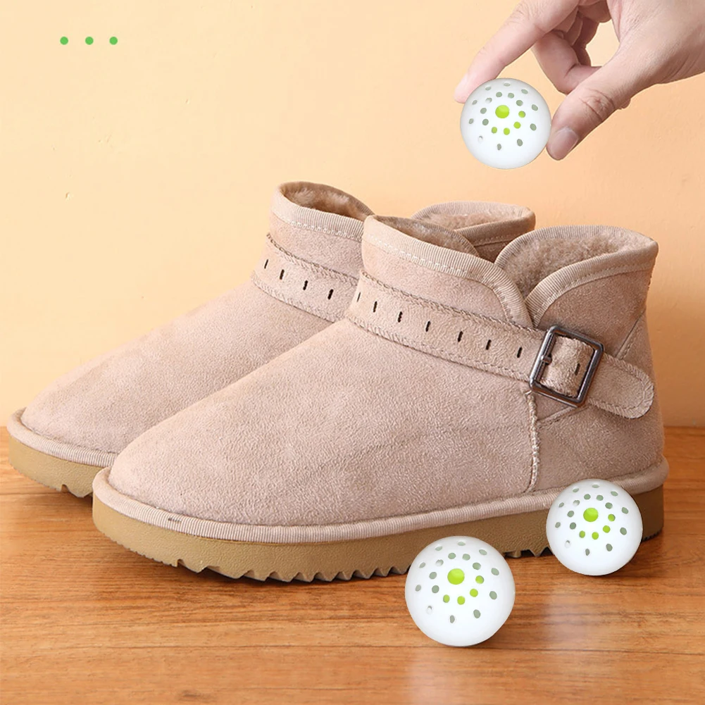 6-60PCS Shoes Deodorant Balls Jasmine Scent Fresheners Footwear Shoe Closet Toilet Deodorization Long-lasting Aromatic 2025 ﻿ ﻿ thumbnail 4