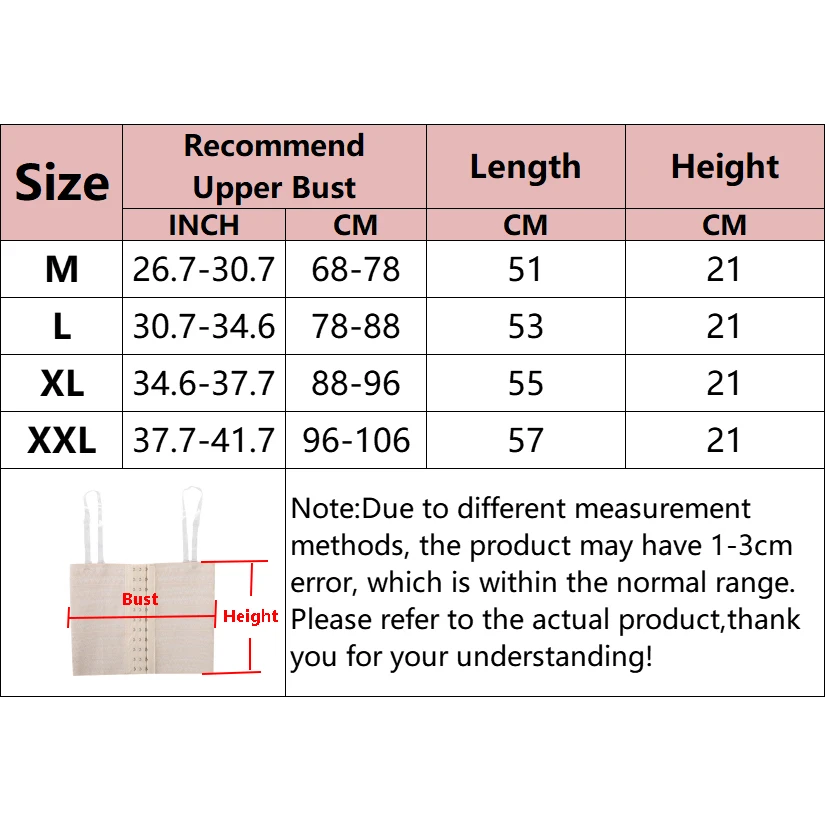 Women Compression Breast Shapewear Bra Intimates Body Shaper Binder Trans With Bra Straps Tops Breathable Short Chest Tank Tops thumbnail 4