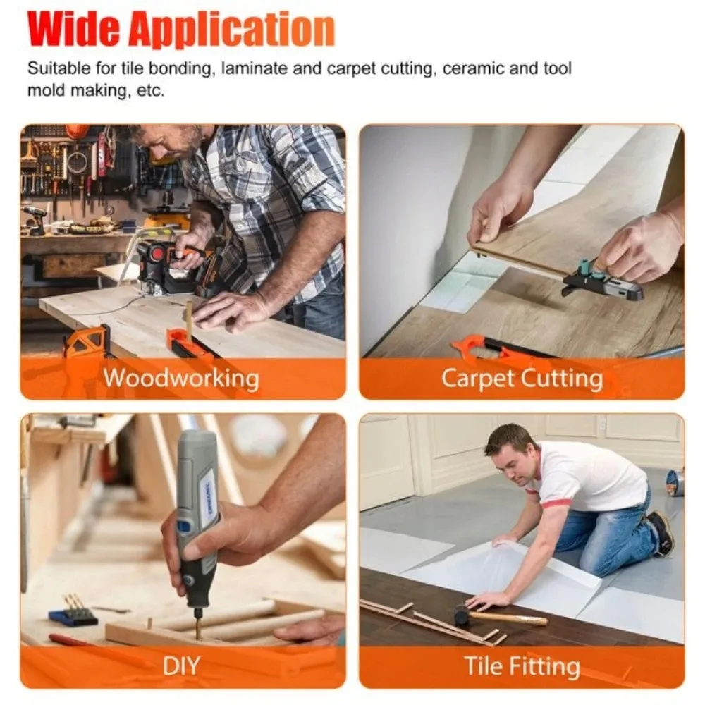 Measuring Tools for Mechanic Carpentry Squares Bore Gauge Woodworking Metal Carpenter Square Construction Tile Work Gauging thumbnail 6