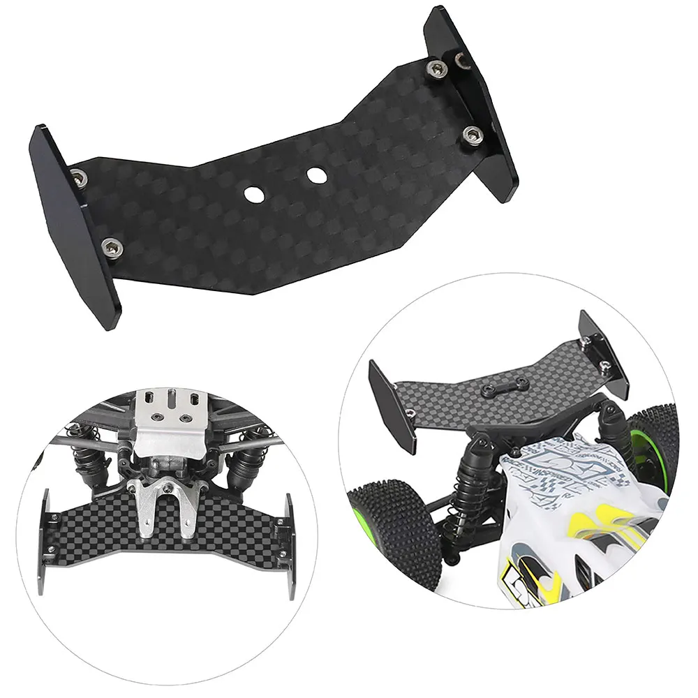High-Performance Carbon Fiber Tail Wing Spoiler for LOSI 1/24 Micro-B Buggy – Part #58737