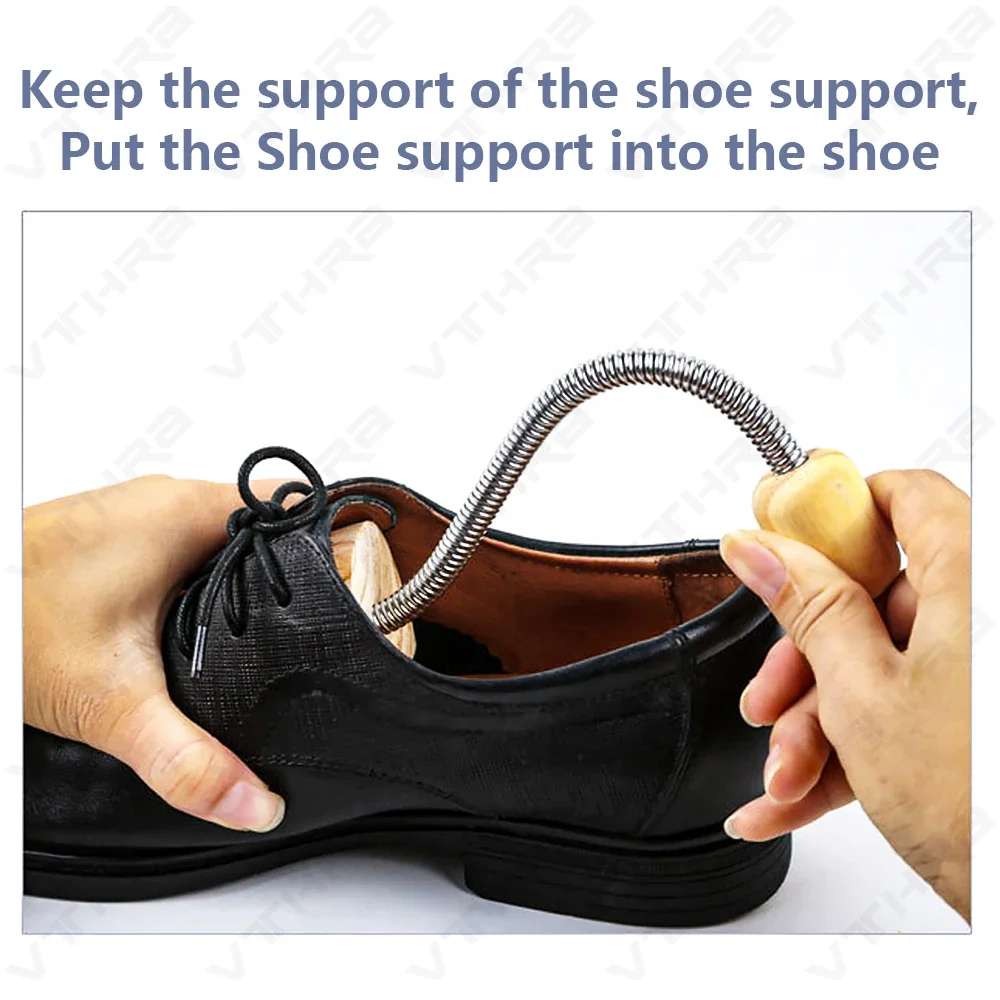 2PCS Wooden Shoe Trees Men Woman internal support Shoes Tree Anti Deformation Shoes Stretcher Shaping Anti Wrinkle Shoe Lasts thumbnail 4