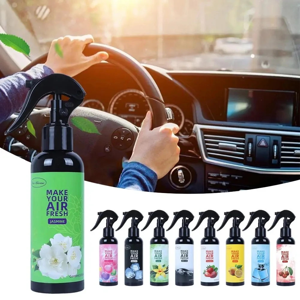 150ML vehicle mounted air freshener hand spray perfume long-lasting air freshener household air purification deodorant spray thumbnail 2