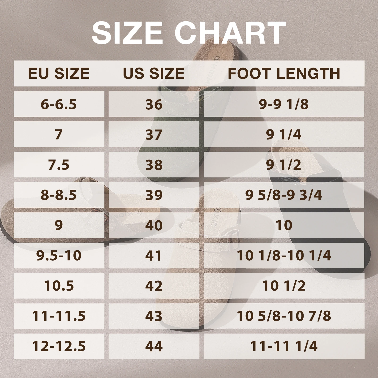 CRACOMIN Fashion Women's Clogs With Adjustable Strap Cork Footbed Leather Mules Slippers Unisex Outdoor Comfortable Potato Shoes thumbnail 6