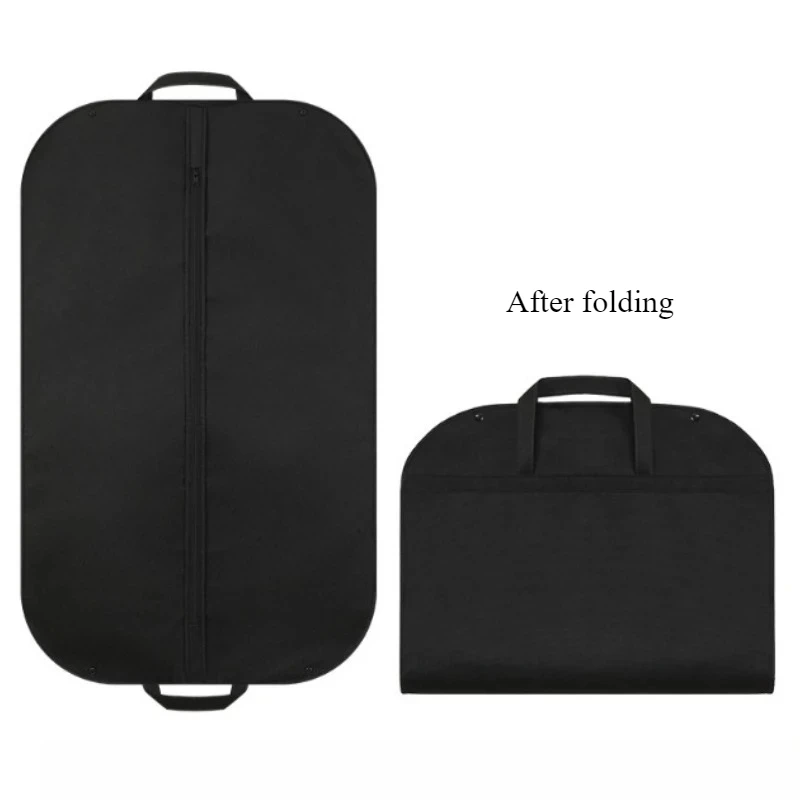 OutdoorPortable Suit Dust Cover Nonwoven Clothes Hanging Bag Clothing Storage Evening Gown Coat Dress Suit Protection Dust Cover thumbnail 3