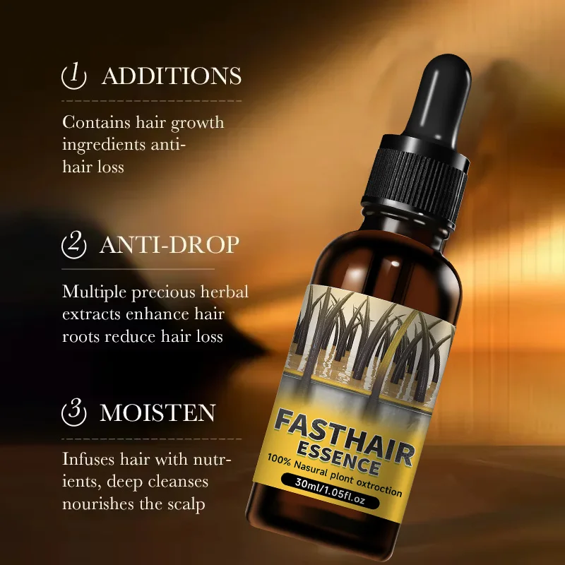 Hair Growth Essential Loss Regrowth Treatment Strengthens Hair Nourishes Scalp Light Weight Non Greasy Improve Scalp Circulation thumbnail 4