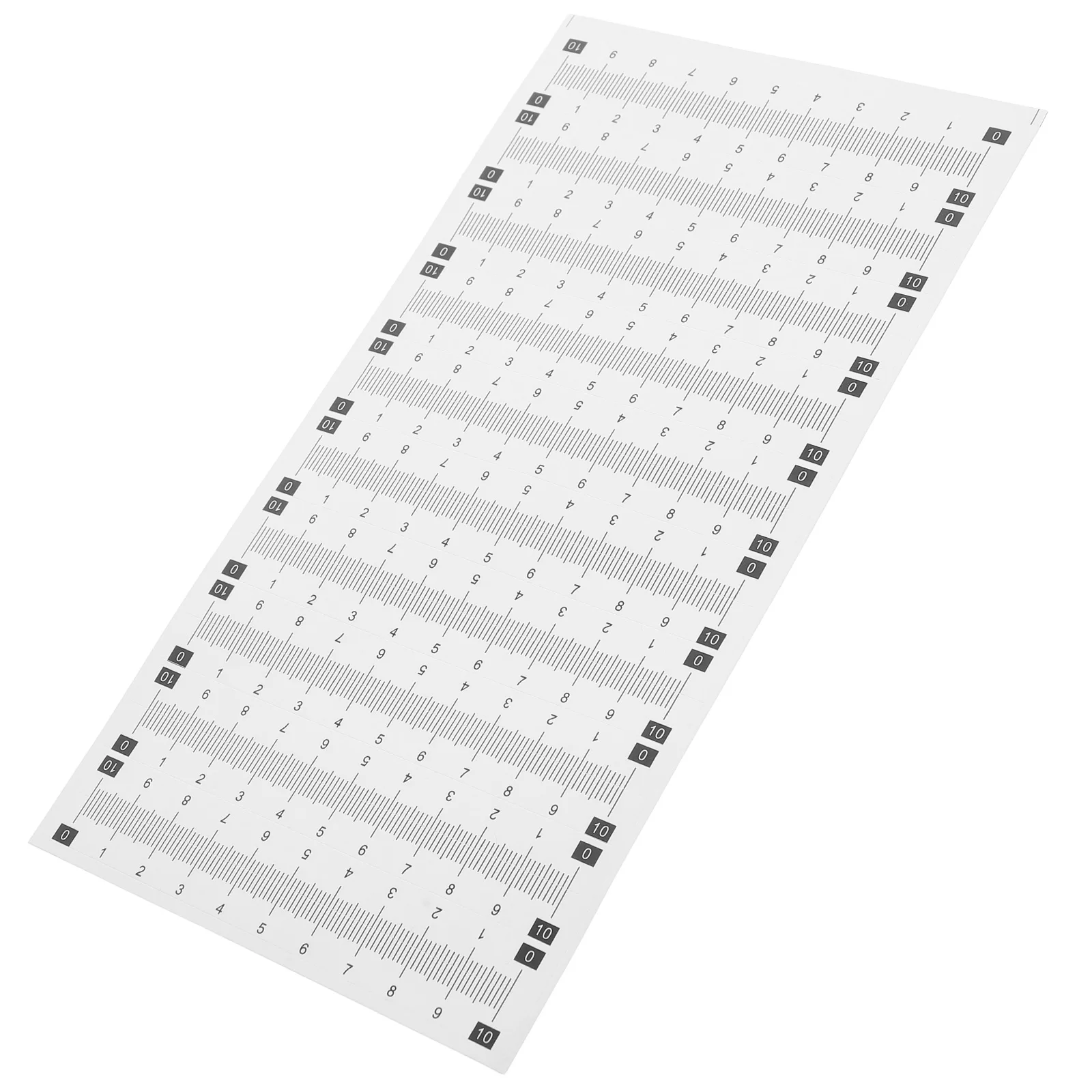 Self Adhesive Measuring Tape Sticker Waterproof Center Finding Ruler Boat Fish Ruler For Measures Measurement Analysis thumbnail 3