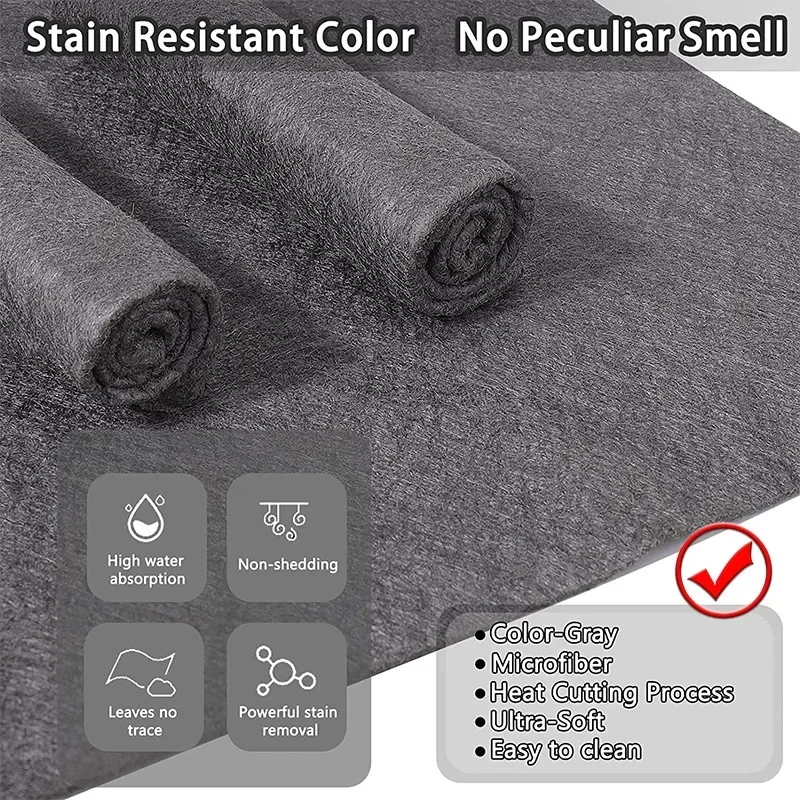 1/20PCS Magic Cleaning Cloths Reusable Microfiber Washing Rags Car Window Mirror Wipe Towels Rag Household Kitchen Clean Tools thumbnail 3