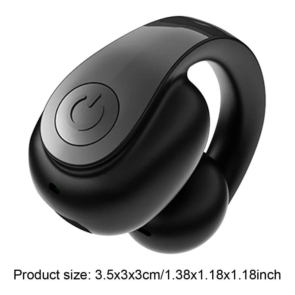 Wireless Ear Clip On Earphone Bluetooth-Compatible 5.4 EarBuds Noise Canceling HiFi Stereo Headset Waterproof Clip On Headphone thumbnail 6