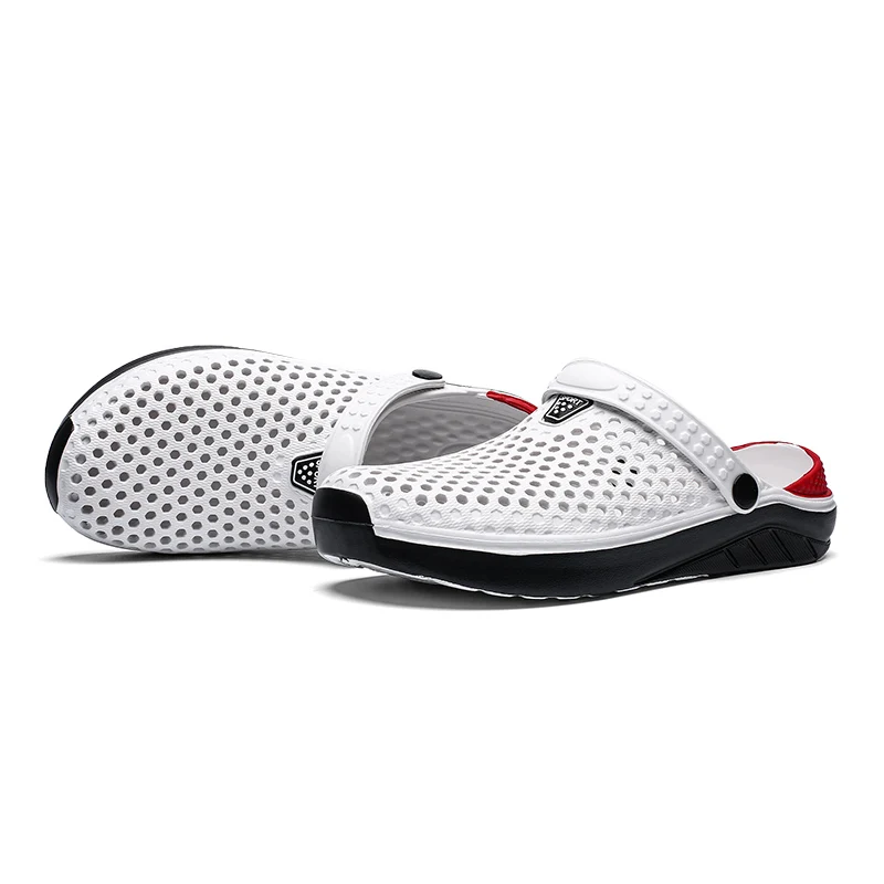 Unisex fashion beach sandals men anti slip thick sole slippers lightweight summer flip flops garden shoes man women thumbnail 3