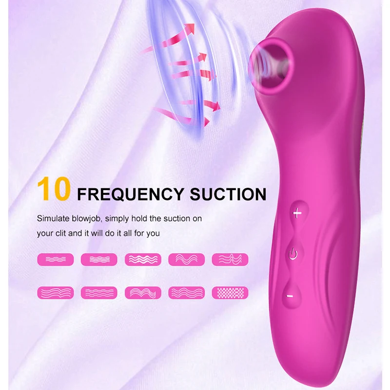 Powerful Breast Vacuum Suction Vibrator for Women Clit Sucking Nipple Stimulator G-spot Massager Oral Simulation Sex Toy thumbnail 3