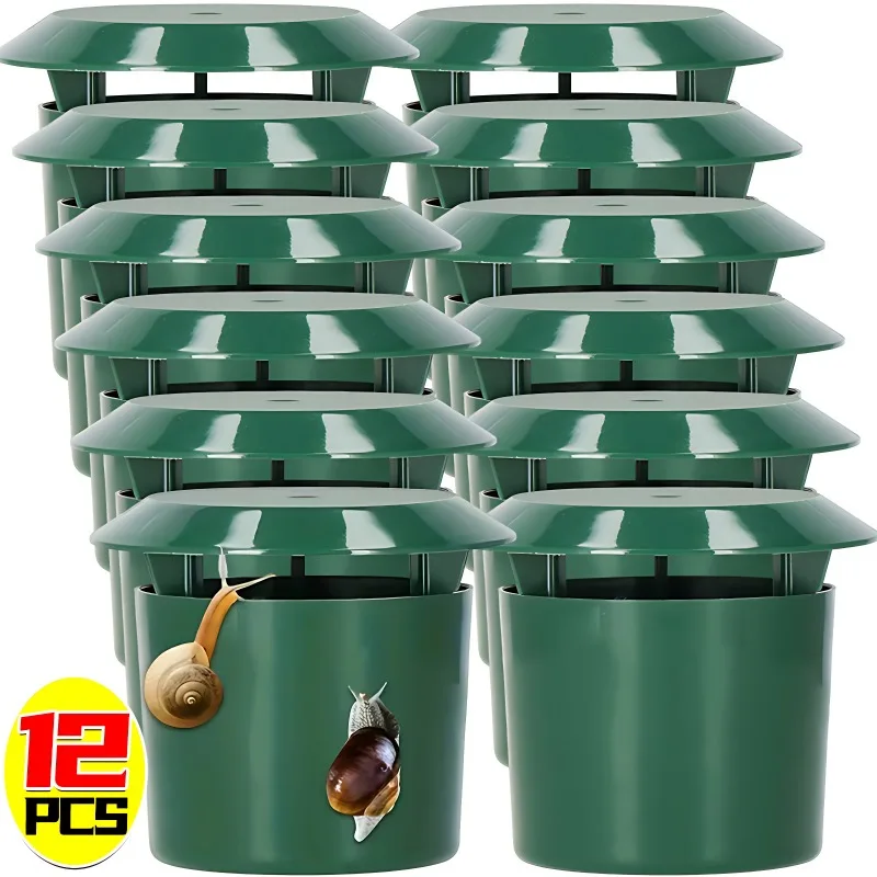 Snail Trap Catcher Slug Cage Eco-friendly Slug Reject Gintrap Trap Catcher Reusable Pest Bait Station Tool Garden Farm Protector