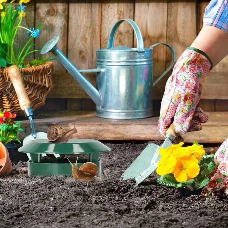 Snail Trap Catcher Slug Cage Eco-friendly Slug Reject Gintrap Trap Catcher Reusable Pest Bait Station Tool Garden Farm Protector thumbnail 2