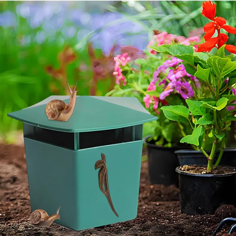 Snail Trap Catcher Slug Cage Eco-friendly Slug Reject Gintrap Trap Catcher Reusable Pest Bait Station Tool Garden Farm Protector thumbnail 4