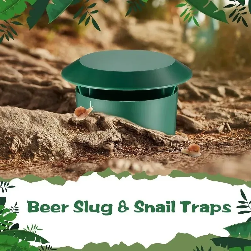 Snail Trap Catcher Slug Cage Eco-friendly Slug Reject Gintrap Trap Catcher Reusable Pest Bait Station Tool Garden Farm Protector thumbnail 3
