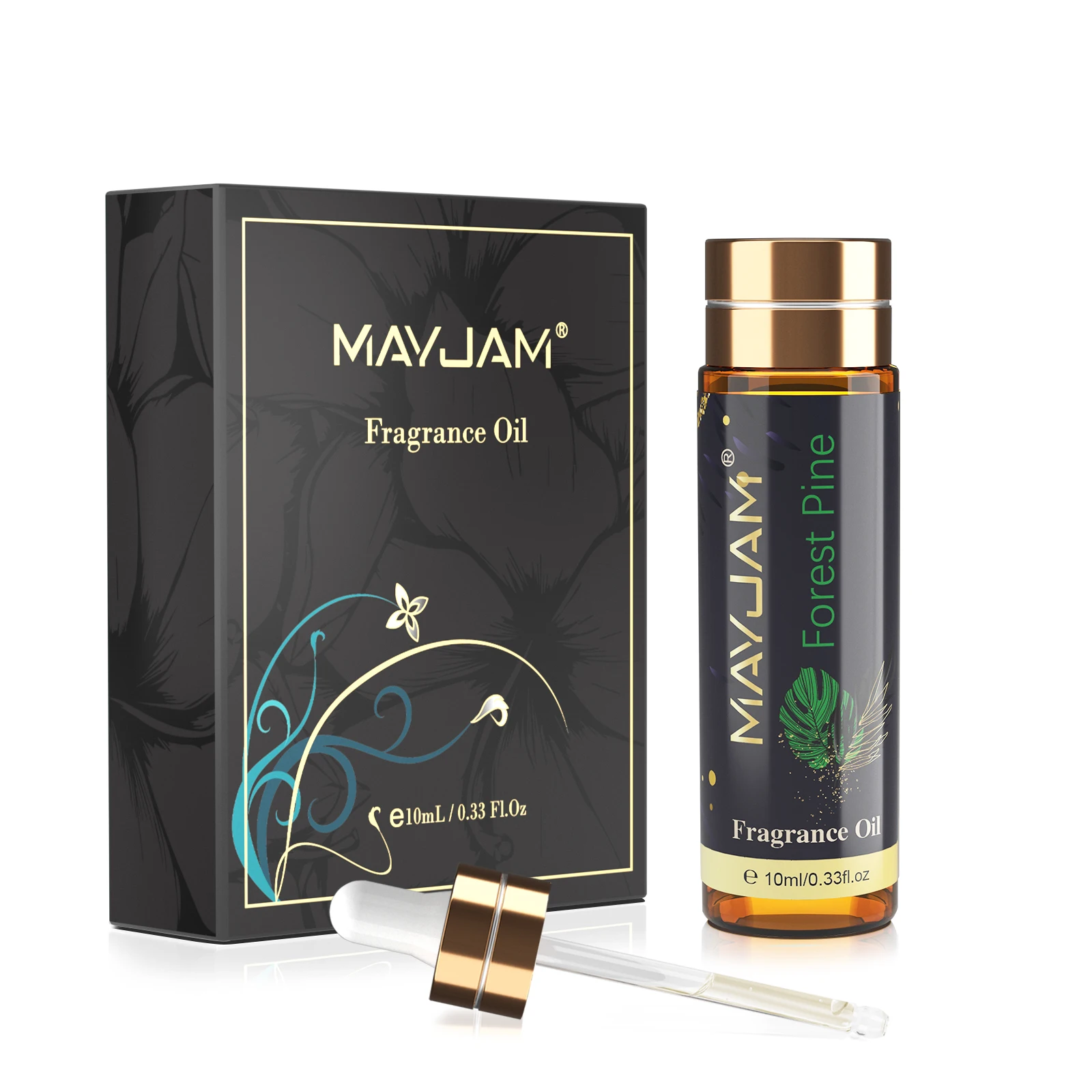 MAYJAM Men's Essential Oil Classic Cologne Sweet Tobacco Bay Rum Forest Pine Bamboo Rain Fragrance Long-lasting Scents thumbnail 4