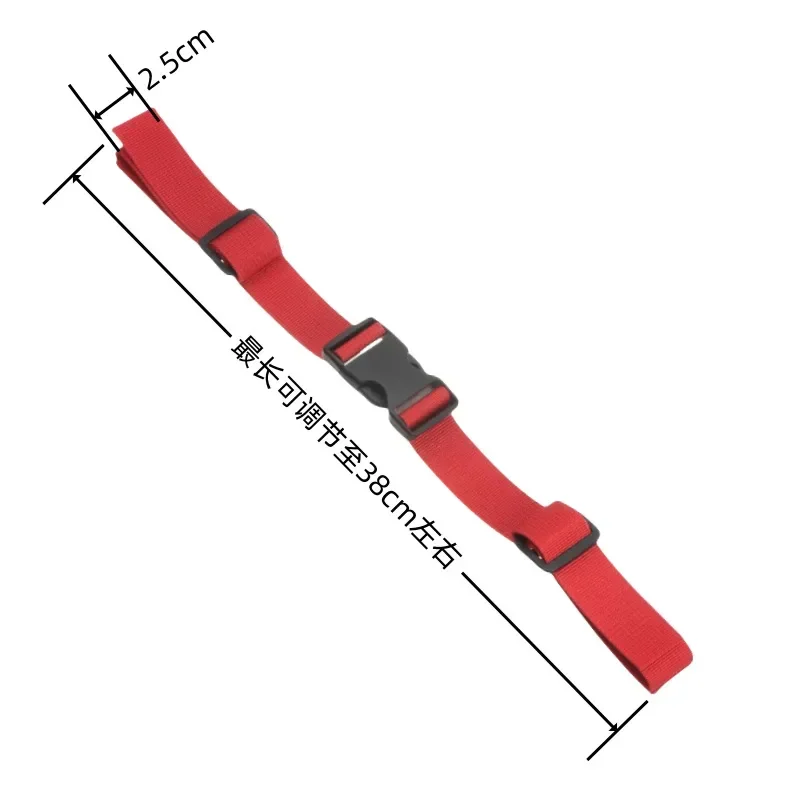 Travel Backpack Shoulder Strap Fixed Buckle Non-slip Chest School Bag Chest Buckle Strap Adjustable Shoulder Strap Accessories thumbnail 5