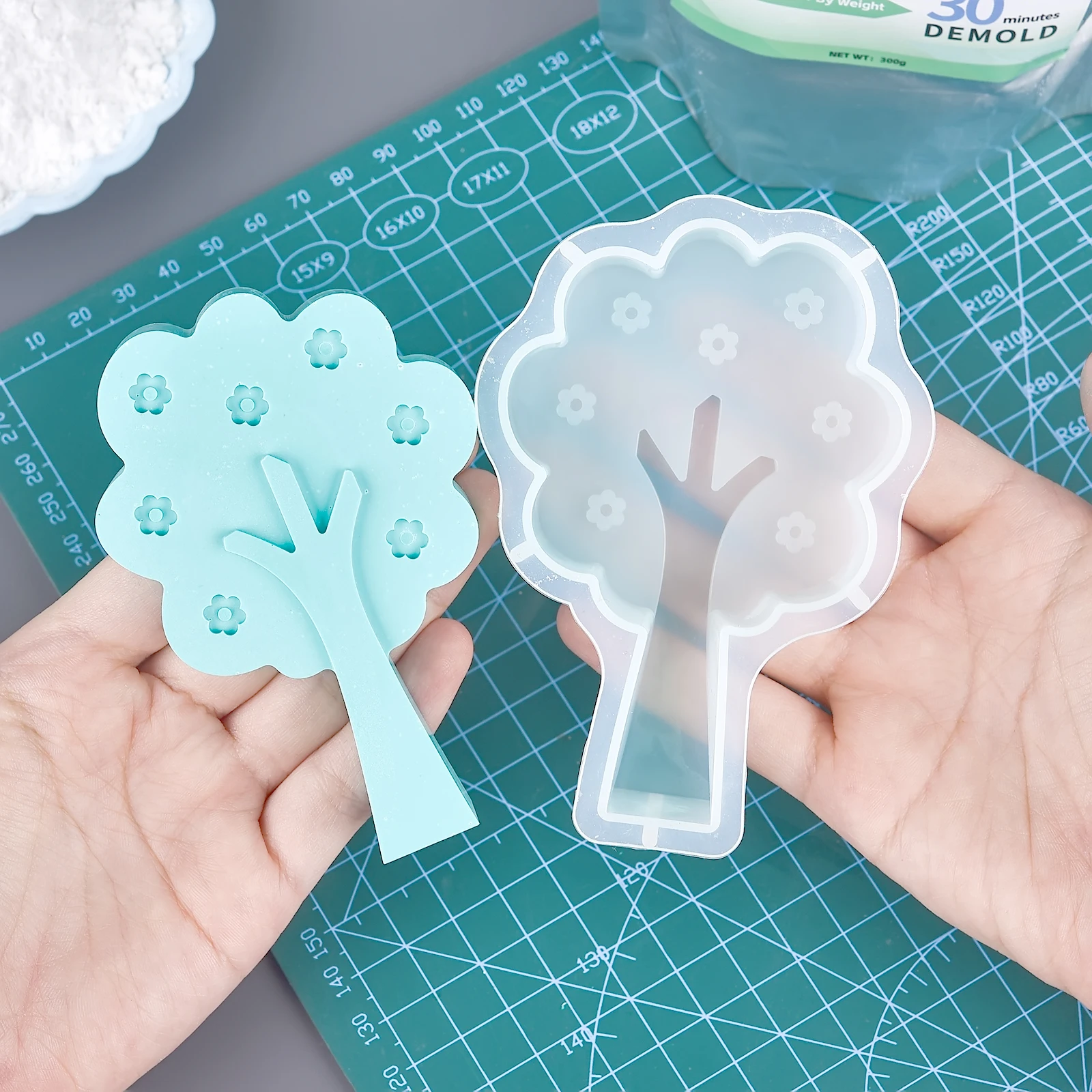 300/500g c DIY Gypsum Doll Sculpture Casting Mold Making Material Cement Clay Craft Material thumbnail 5