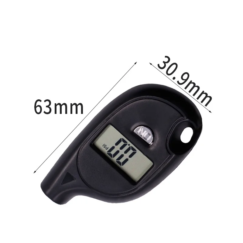 Mini Keychain Style Digital Tire Gauge LCD Display 2-150 PSI Car Tyre Air Pressure Tester Meter for Car Auto Motorcycle thumbnail 6
