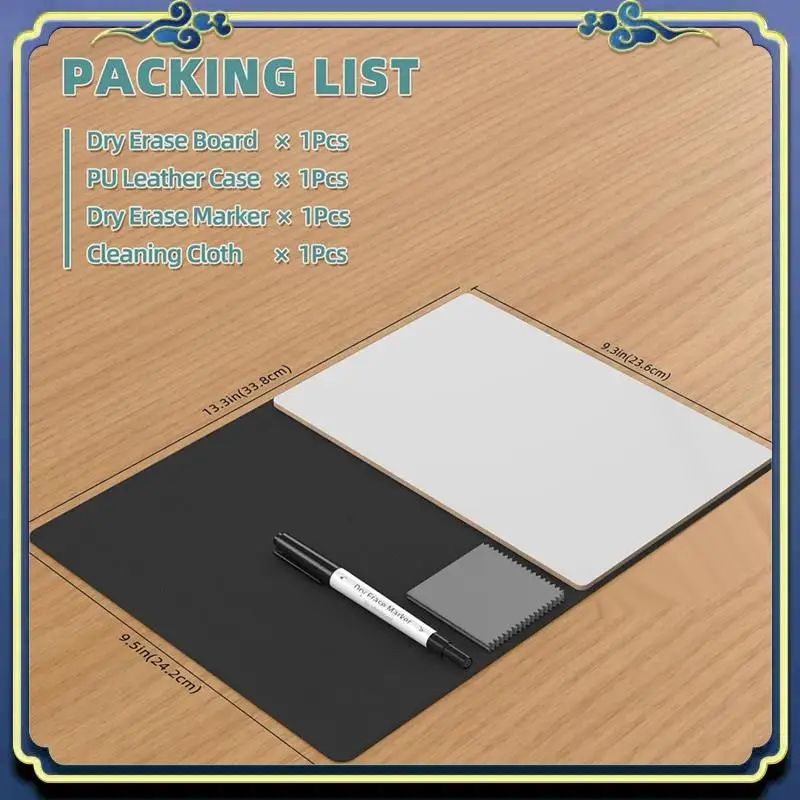 Portable Portable Small White Board,Reusable Dry Erase Board With Stand,Desktop Whiteboard For Office Meeting Bussiness thumbnail 3