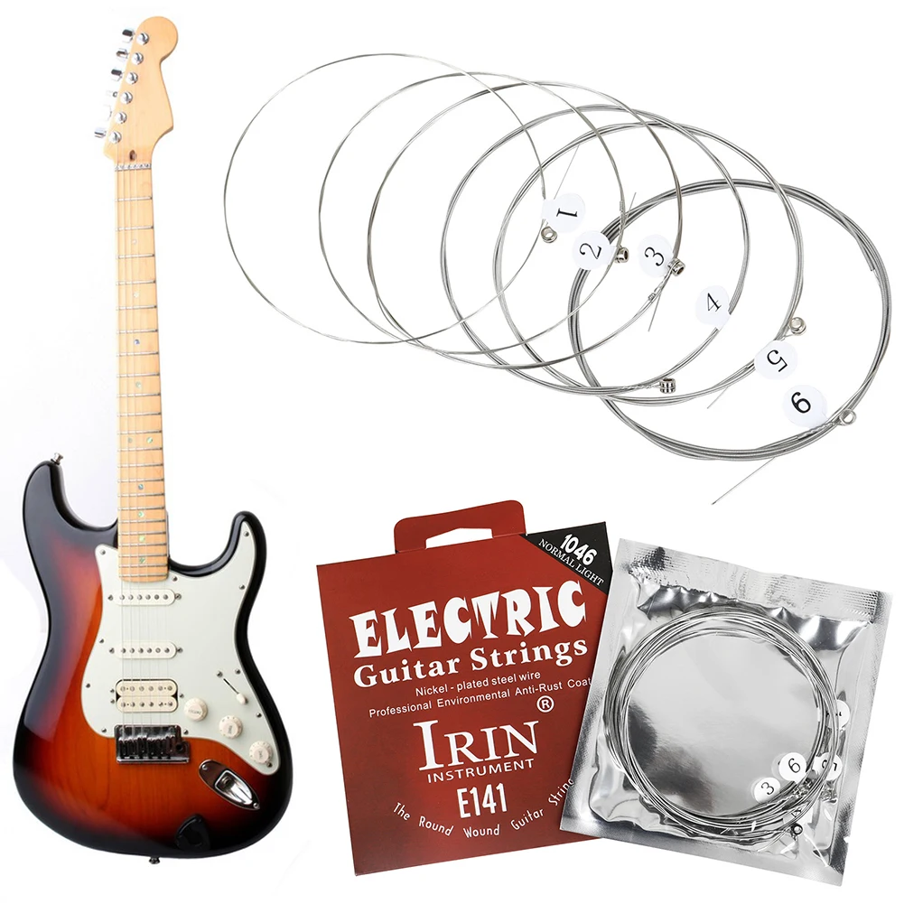Electric Guitar Strings Nickel Alloy Guitar Strings Musical Instruments Accessories