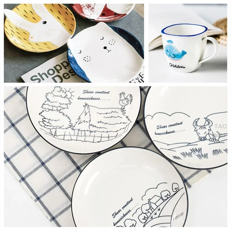 Pottery Art Underglaze Marker Pen Ceramic Pigment Ceramic DIY Painting Special Pen Dot Painting Craft Pottery Tools thumbnail 5
