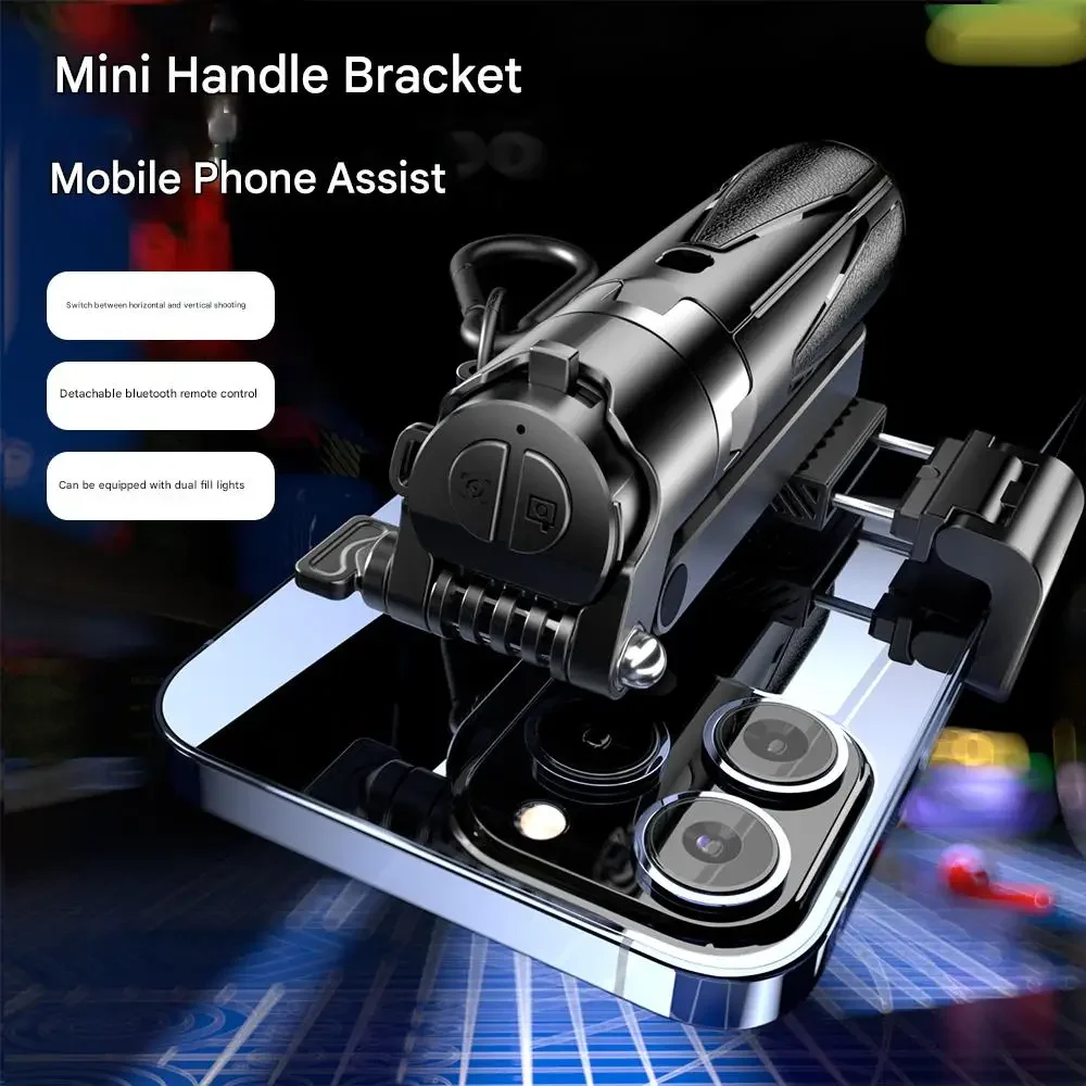 New Latest Upgrade P15 Mini Portable Phone Holder Selfie Stick P15T Mini Adds Bluetooth Remote Control Zoom Function Phone Stand thumbnail 3