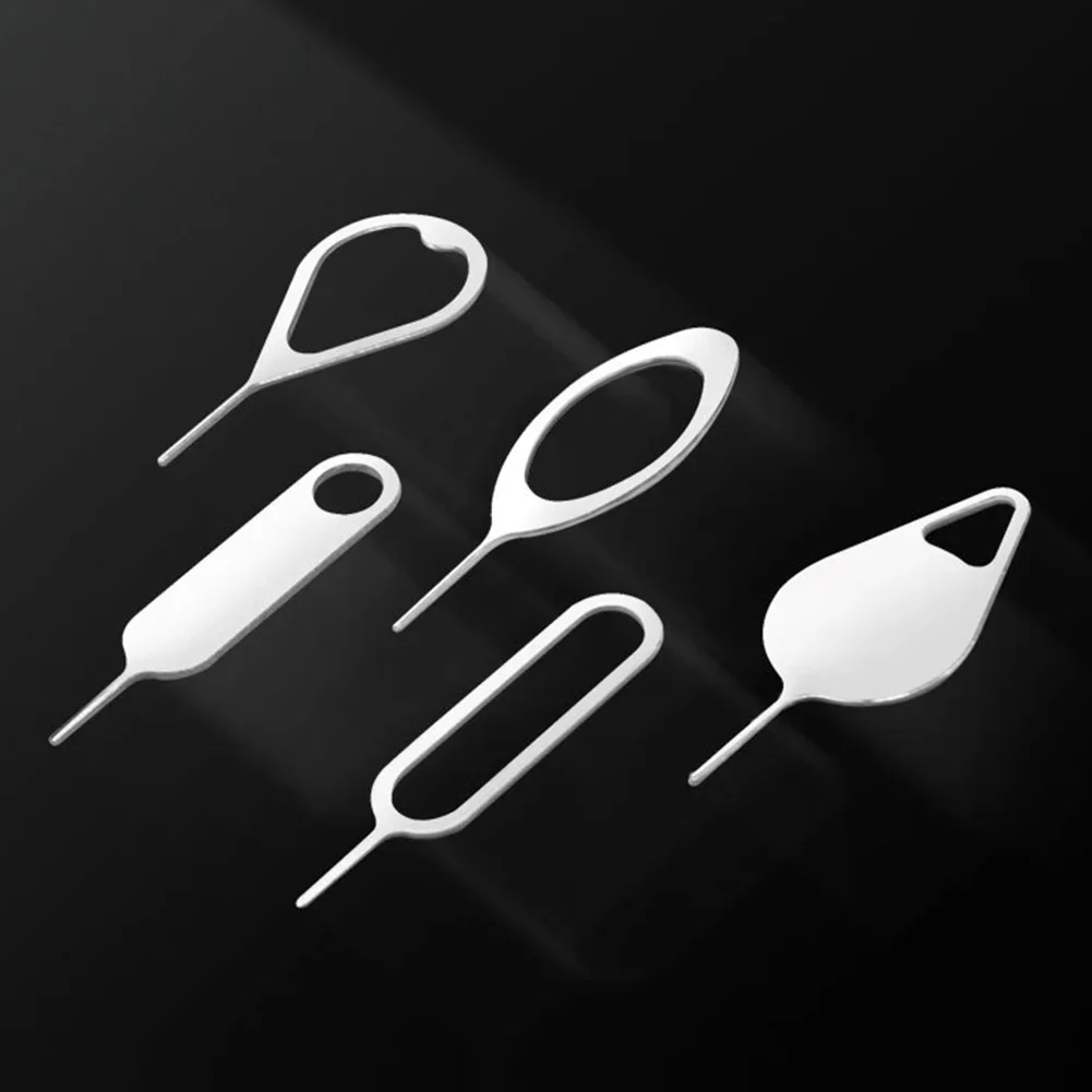 20pcs Universal Sim Card Tray Removal Eject Pin Key Tool Stainless Steel Needle Opener Ejector Mobile Phone Sim Card Remover Pin thumbnail 5