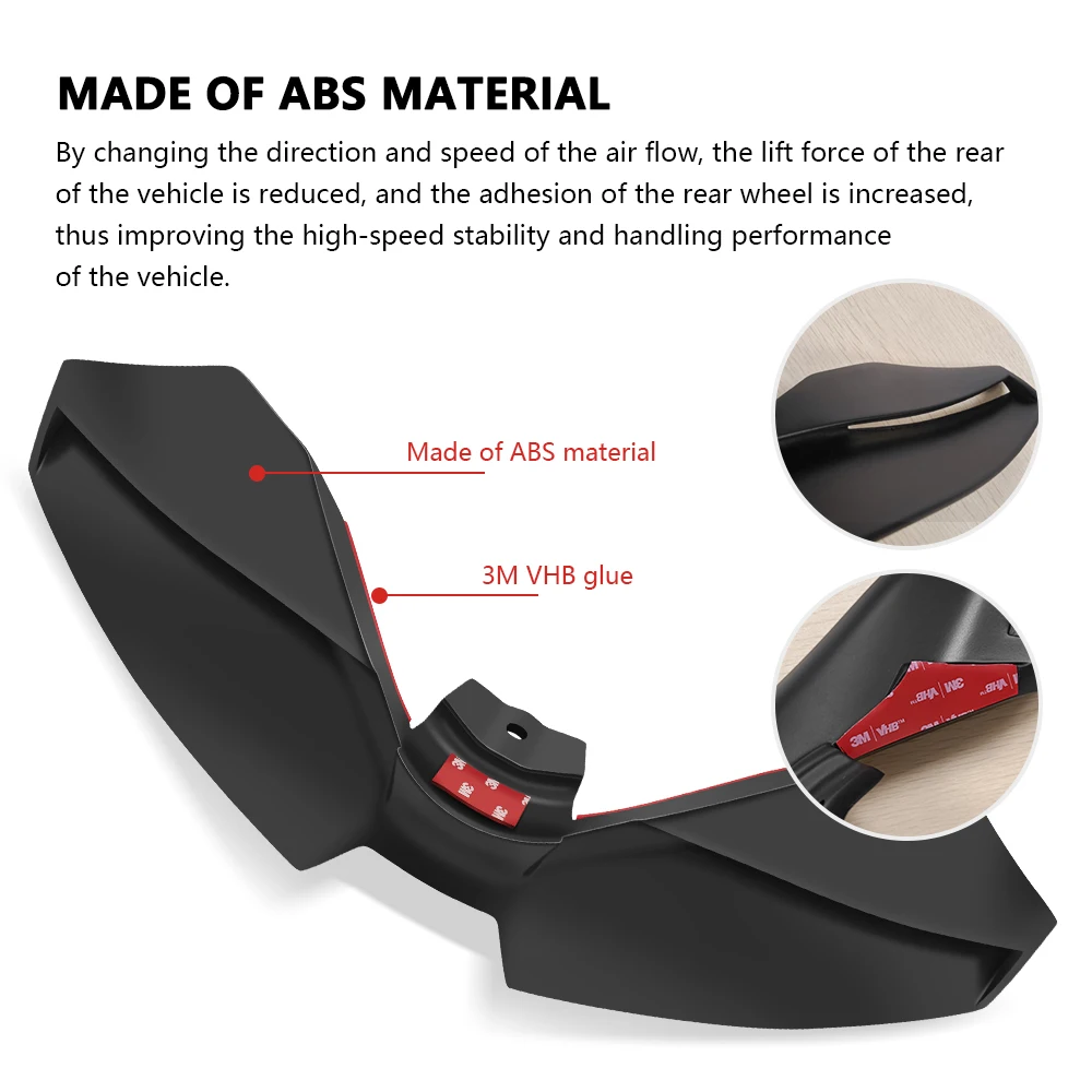 For MT 09 MT09 SP 2024 2025 Motorcycle Downforce Naked Frontal Spoilers Winglet Aerodynamic Wing Front Spoiler Kit thumbnail 4
