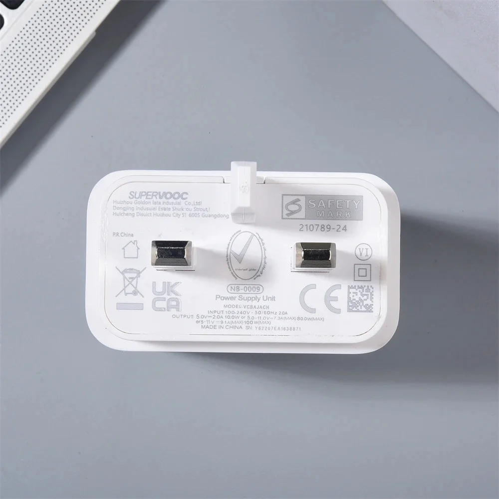 OnePlus 100W UK SuperVOOC Fast Charger Adapter For 1+13T 13R 12R 11R 10R 13 12 11 Ace 2 3 5 Pro V Nord 3 4 CE 4 10A USB C Cable thumbnail 2