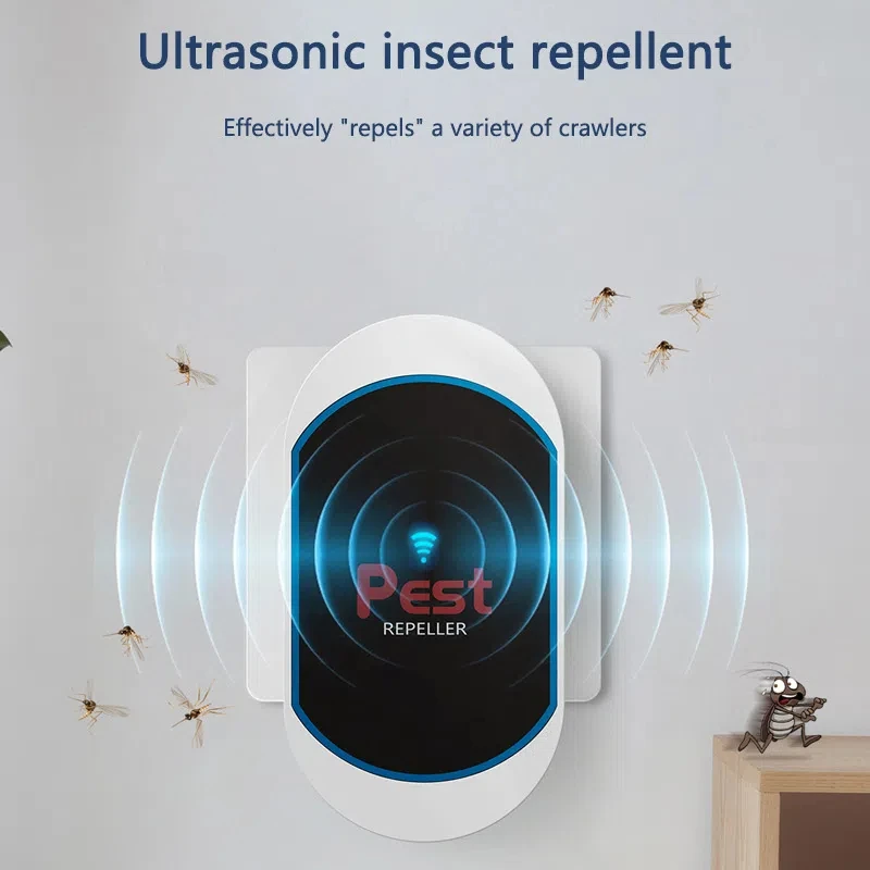Ultrasonic Mosquito Repellent Lamp Rodent Repellent Device Household Rodent Trap Plug-In Mosquito Rodent Repellent Device New thumbnail 6
