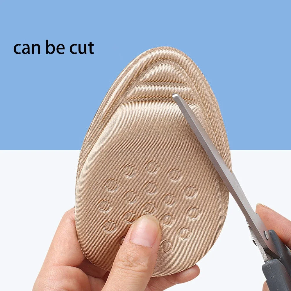 Half Insoles for Shoes Inserts Forefoot Insert Non-slip Sole Cushion Reduce Shoe Size Filler High Heels Pain Relief Shoe Pads thumbnail 6