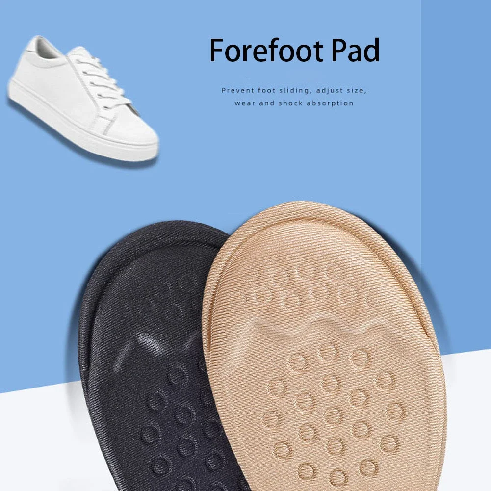 Half Insoles for Shoes Inserts Forefoot Insert Non-slip Sole Cushion Reduce Shoe Size Filler High Heels Pain Relief Shoe Pads thumbnail 5