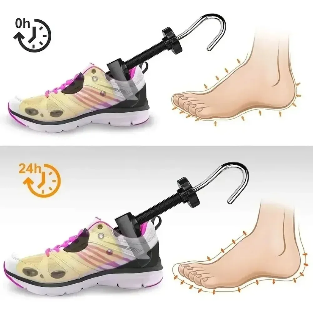 1Pc Unisex Adjustable Flats High Heel Boots Shoe Stretcher Shoe Trees Adjustable Length Width for Men and Women Perfectly Shape thumbnail 4