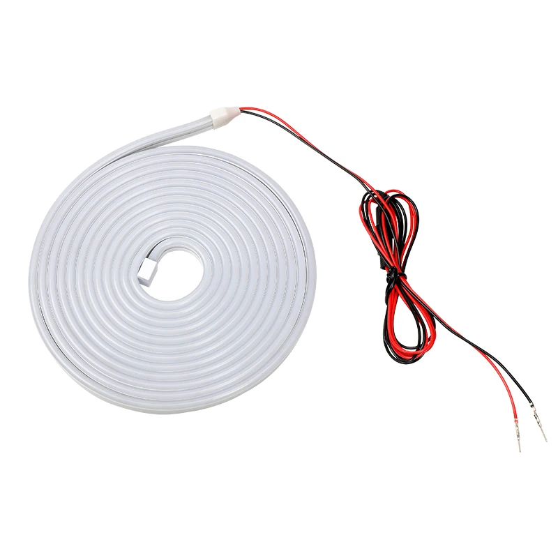 Car Rear Trunk Brighten LED Strip 12V Modified Lighting for Waterproof Flexible Light Universal connector Plug & Play 4m thumbnail 5