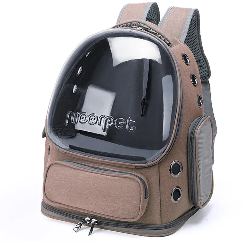 Carry a cat bag when going out, portable and breathable space pet cabin backpack dog bag cat supplies thumbnail 2