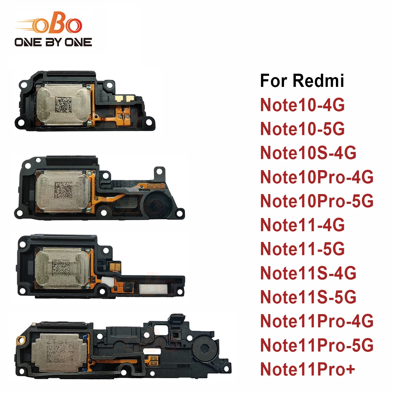 Loud Speaker For Xiaomi Redmi Note 10 10S 10Pro 11 11S 11Pro 4G 5G Loudspeaker Sound Buzzer Ringer Flex Cable Repair (1PC)
