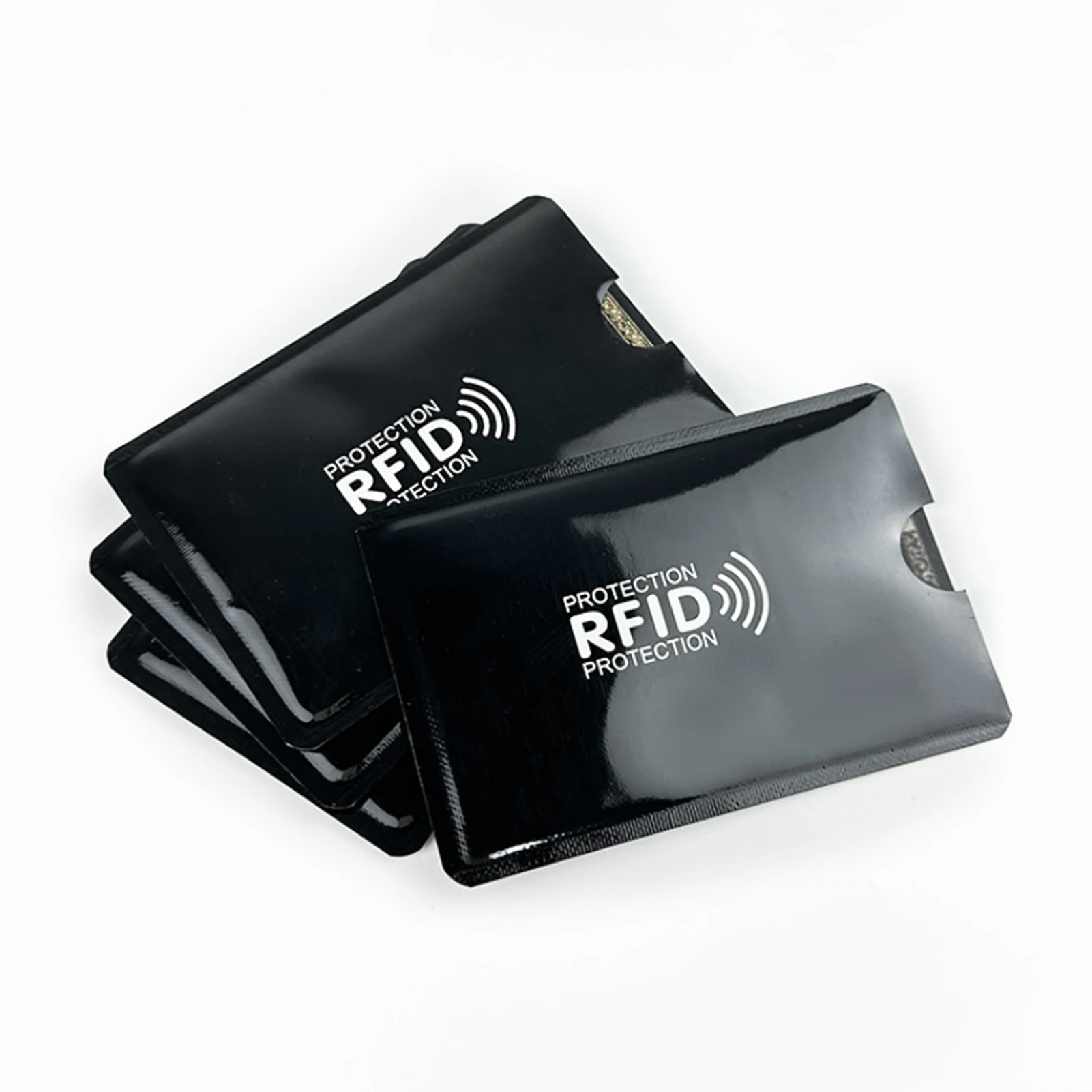 1Pc New Anti Bank Card Holder Metal Nfc Blocking Reader Lock Id Credit Card Bag Men Women Laser Aluminium Card Case Protect thumbnail 4